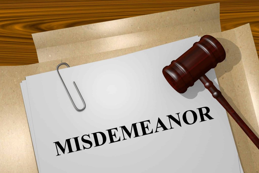 What is Misdemeanor?